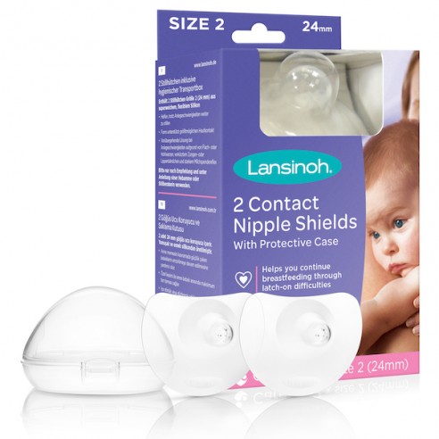 Pezoneras de Contacto para lactancia 2 uds 24mm LANSINOH - Tu