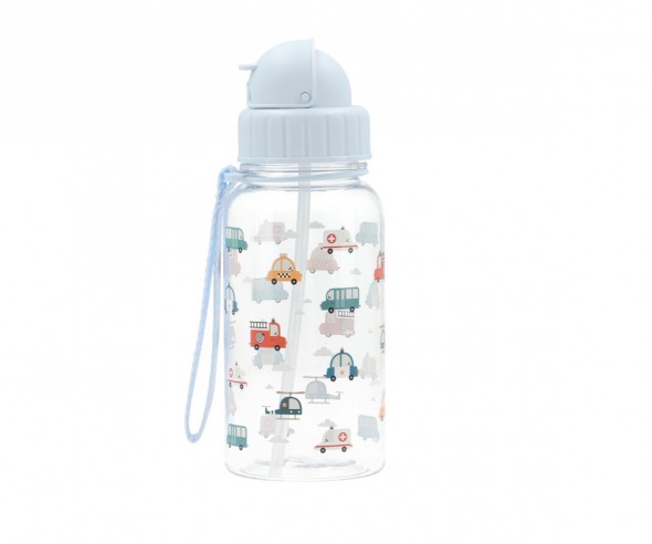 BOTELLA PLÁSTICO CITY CARS TUTETE