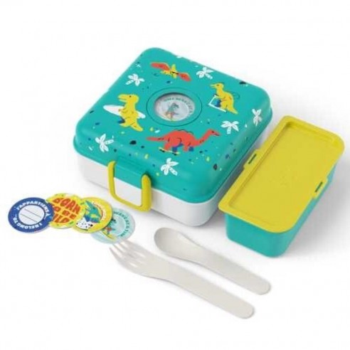 CAJA SNACKY DINOS MONBENTO