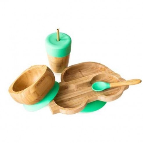 SET REGALO COCHE VERDE ECO RASCALS