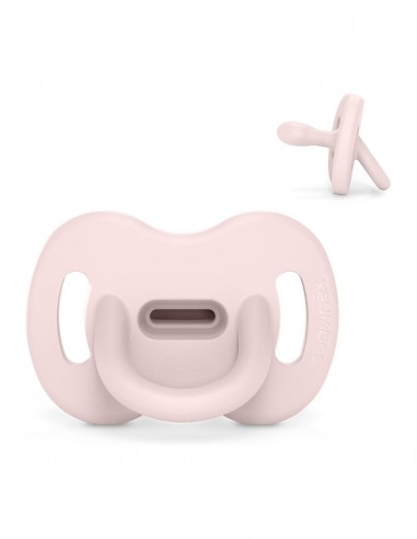 CHUPETE 6-18M TODO SILICONA ROSA...