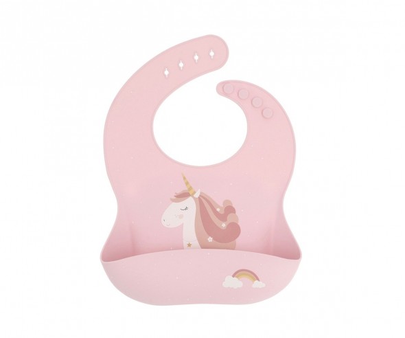 BABERO SILICONA UNICORNIO TUTETE
