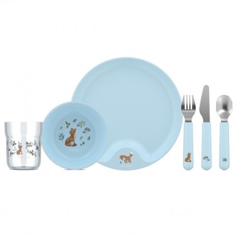 VAJILLA 6PCS FOREST FRIEND MEPAL