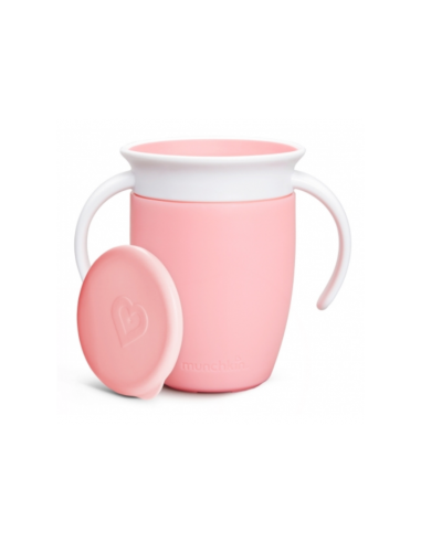 TAZA MIRACLE 360º +6M ROSA MUNCHKIN