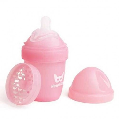 BIBERÓN 140ML ROSA HEROBILITY