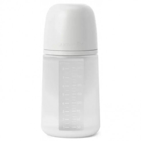 BIBERÓN SILICONA +3M/240ML GRIS SUAVINEX