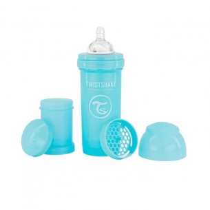 BIBERÓN 260ML AZUL TWISTSHAKE