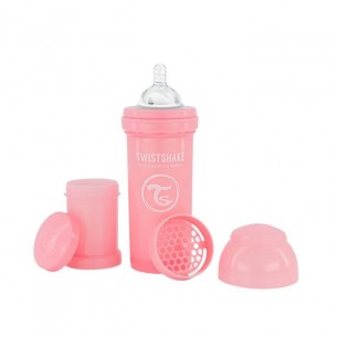 BIBERÓN 260ML ROSA TWISTSHAKE