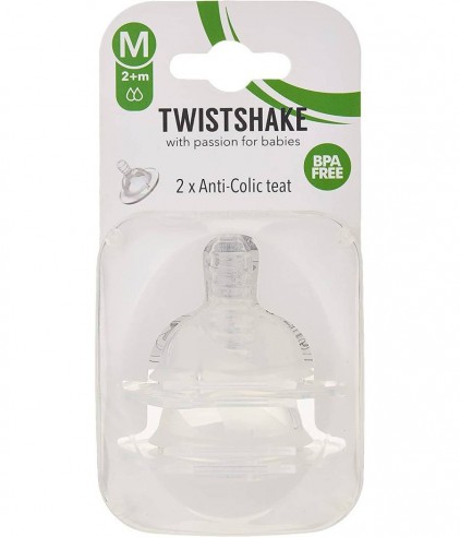 PACK 2 TETINAS FLUJO M TWISTSHAKE